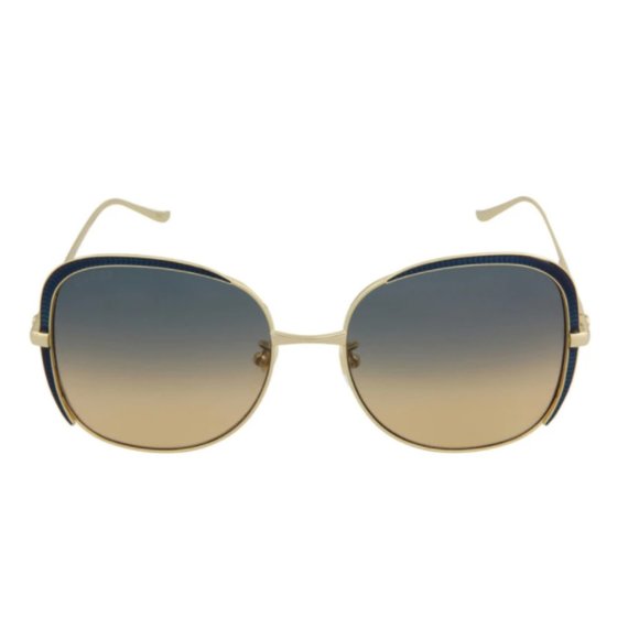 Gucci Round Frame 58mm Sunglasses - Picture 2 of 3